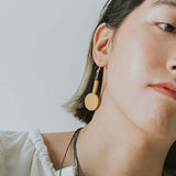 Mia Series 3 Earrings / Mustard