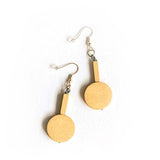 Mia Series 3 Earrings / Mustard
