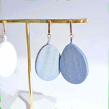 Teardrop Earrings / Lilac