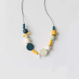 Brooke L Adjustable Necklace / Mustard Mix