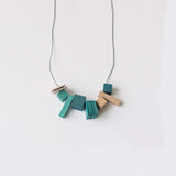 Brooke S Adjustable Necklace / Forest Mix