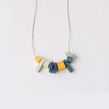 Brooke S Adjustable Necklace / Mustard Mix