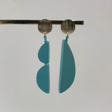 Semi Mismatch Earrings / Turquoise