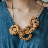 Globe Adjustable Necklace / Yellow
