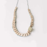 Stacked Adjustable Necklace / Green