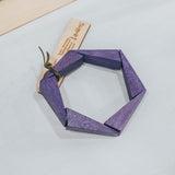 Hexagon Bracelet / Blueberry