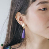 Droplet Earrings / Blueberry