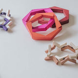 Hexagon Bracelet / Campfire