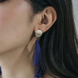 Semi Mismatch Earrings / Blueberry