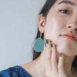 Teardrop Earrings / Turquoise