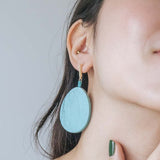 Teardrop Earrings / Turquoise