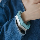 Hexagon Bracelet / Snow White