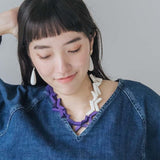 Droplet Earrings / Snow White