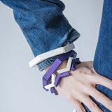 Vee Bracelet / Blueberry Mix