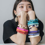 Hexagon Bracelet / Lilac