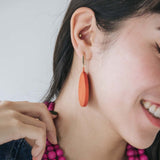 Teardrop Earrings / Campfire
