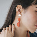 Semi Mismatch Earrings / Campfire