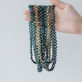 Seed Single Necklace / Grey