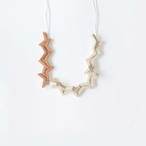 Vee Adjustable Necklace / Sand Mix