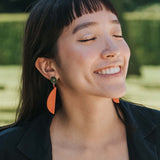 Semi Mismatch Earrings / Campfire