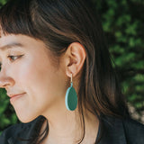 Teardrop Earrings / Turquoise