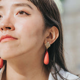 Droplet Earrings / Scarlet