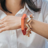 Hexagon Bracelet / Campfire