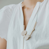 Mia Series 3 Necklace / Milk