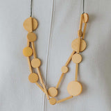 Circus II Adjustable Necklace / Mustard