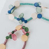 Blossom Adjustable Necklace / Turquoise Mix
