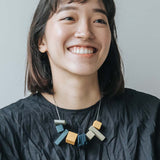 Brooke S Adjustable Necklace / Mustard Mix