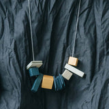 Brooke S Adjustable Necklace / Mustard Mix