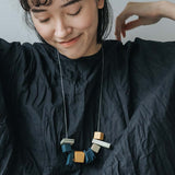 Brooke S Adjustable Necklace / Mustard Mix