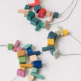 Brooke S Adjustable Necklace / Mustard Mix