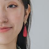 Droplet Earrings / Scarlet