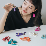 Droplet Earrings / Scarlet