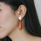 Droplet Earrings / Campfire
