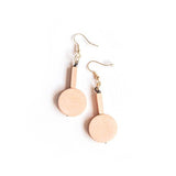 Mia Series 3 Earrings / Peach