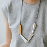 Quadrangle Q1 Earrings / Mustard