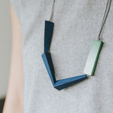 Quadrangle Q1 Earrings / Forest