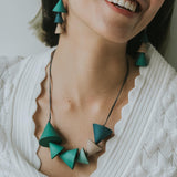Vera Adjustable Necklace / Forest Mix