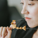 Valerie Adjustable Necklace / Mustard