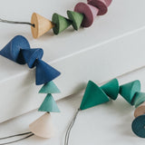 Vera Adjustable Necklace / Forest Mix