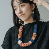Vera 2 Earrings / Brown Mix