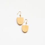 Mia Series 4 Earrings / Spade Milk