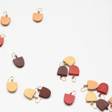 Mia Series 4 Earrings / Spade Milk