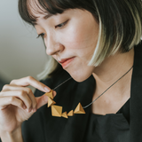 Victor Adjustable Necklace / Mustard