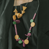 Victor Adjustable Necklace / Mustard