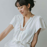 Mia Series 3 Necklace / Peach