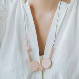 Mia Series 3 Necklace / Peach